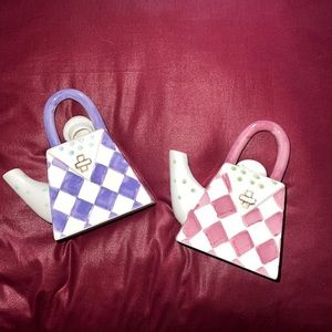 VINTAGE — DESIGNPAC .. CERAMIC MINI TEA POTS